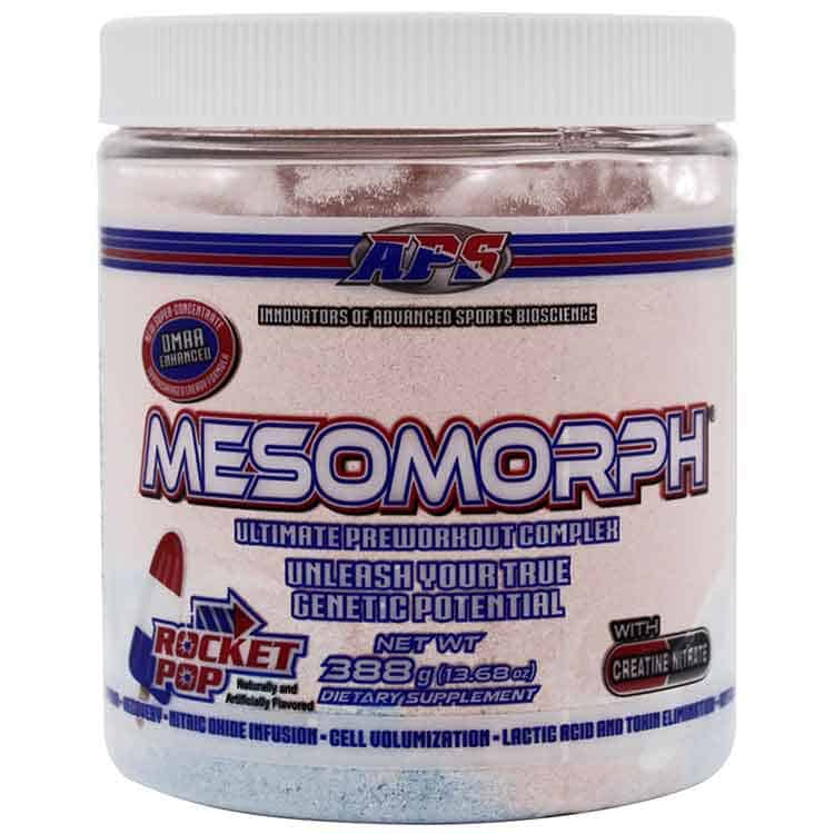 5 Day Mesomorph Pre Workout Caffeine with Comfort Workout Clothes