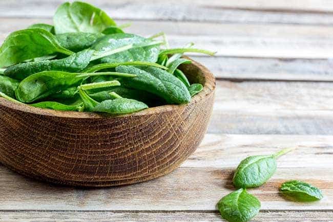 Does spinach boost testosterone?